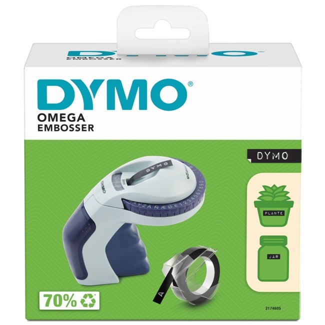 DYMO - Omega Home Embossing Label Maker DK/NO (2174605)