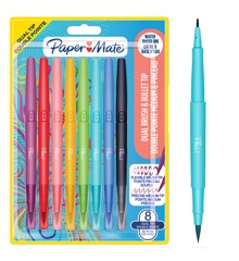 Paper Mate - Flair Dual felt tip pen 8-Blister (2199386)
