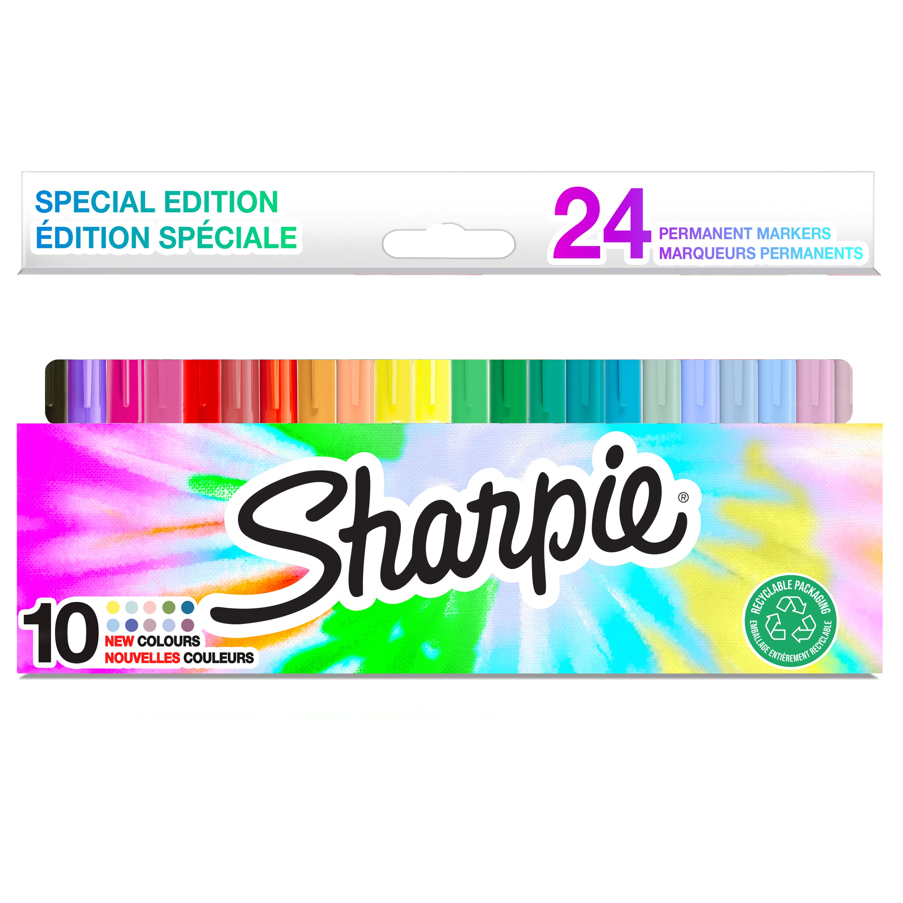 Sharpie - Permanent Marker Fine Special Edition 24-Blister (2180834) - Leker