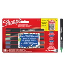 Sharpie - Creative Acrylic Marker Brush tip 5-Blister (2201182)