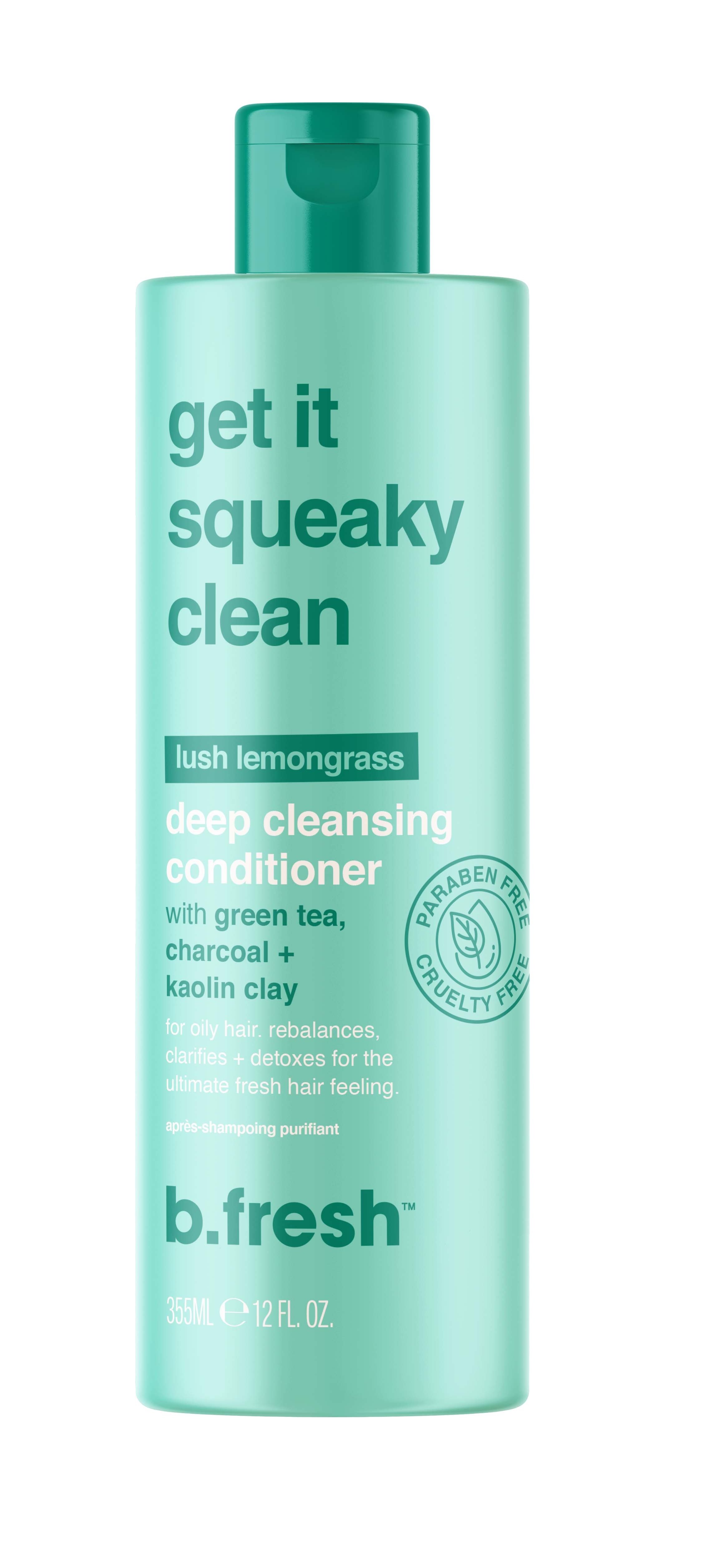 b.fresh - Get It Squeaky Clean Deep Cleansing Conditioner 355 ml - Skjønnhet