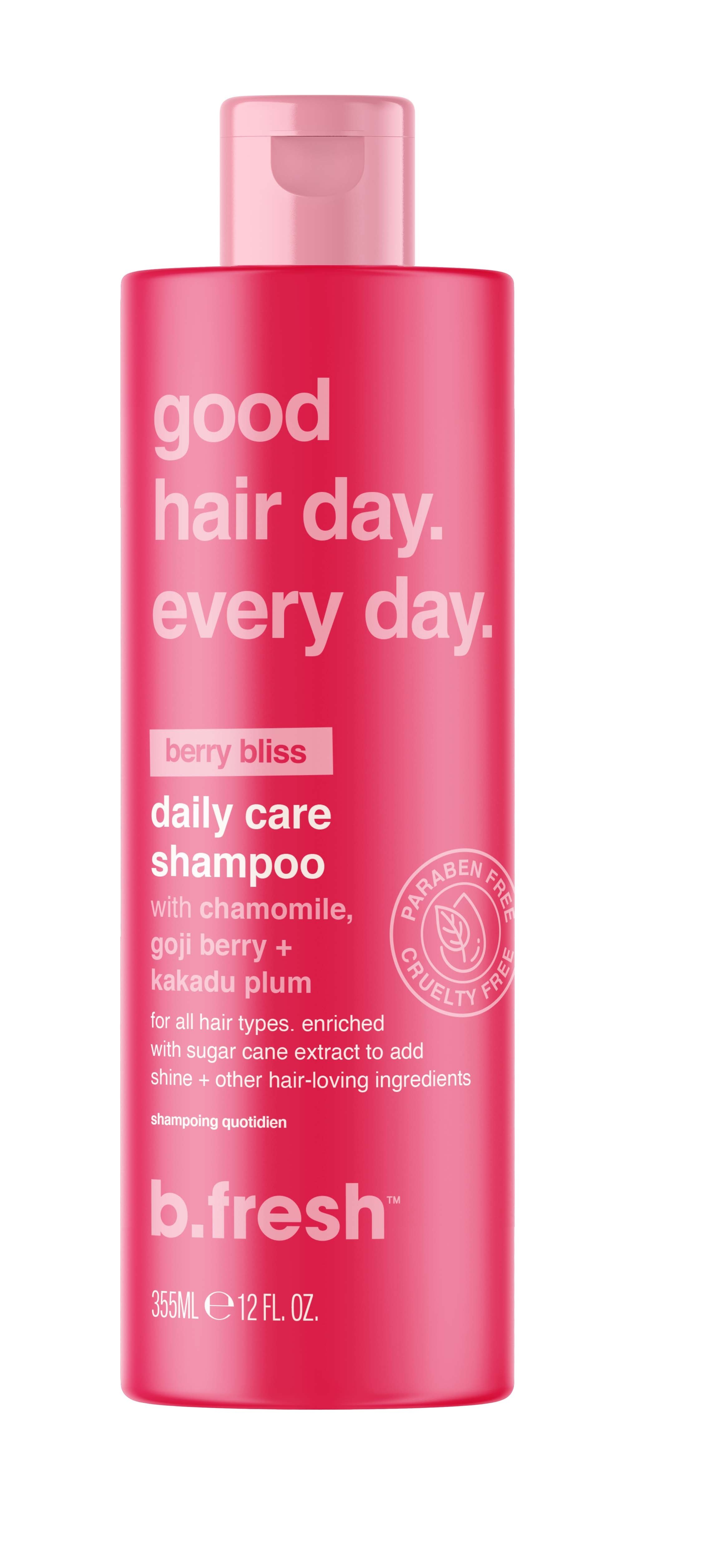 b.fresh - Good Hair Day Every Day Daily Care Shampoo 355 ml - Skjønnhet