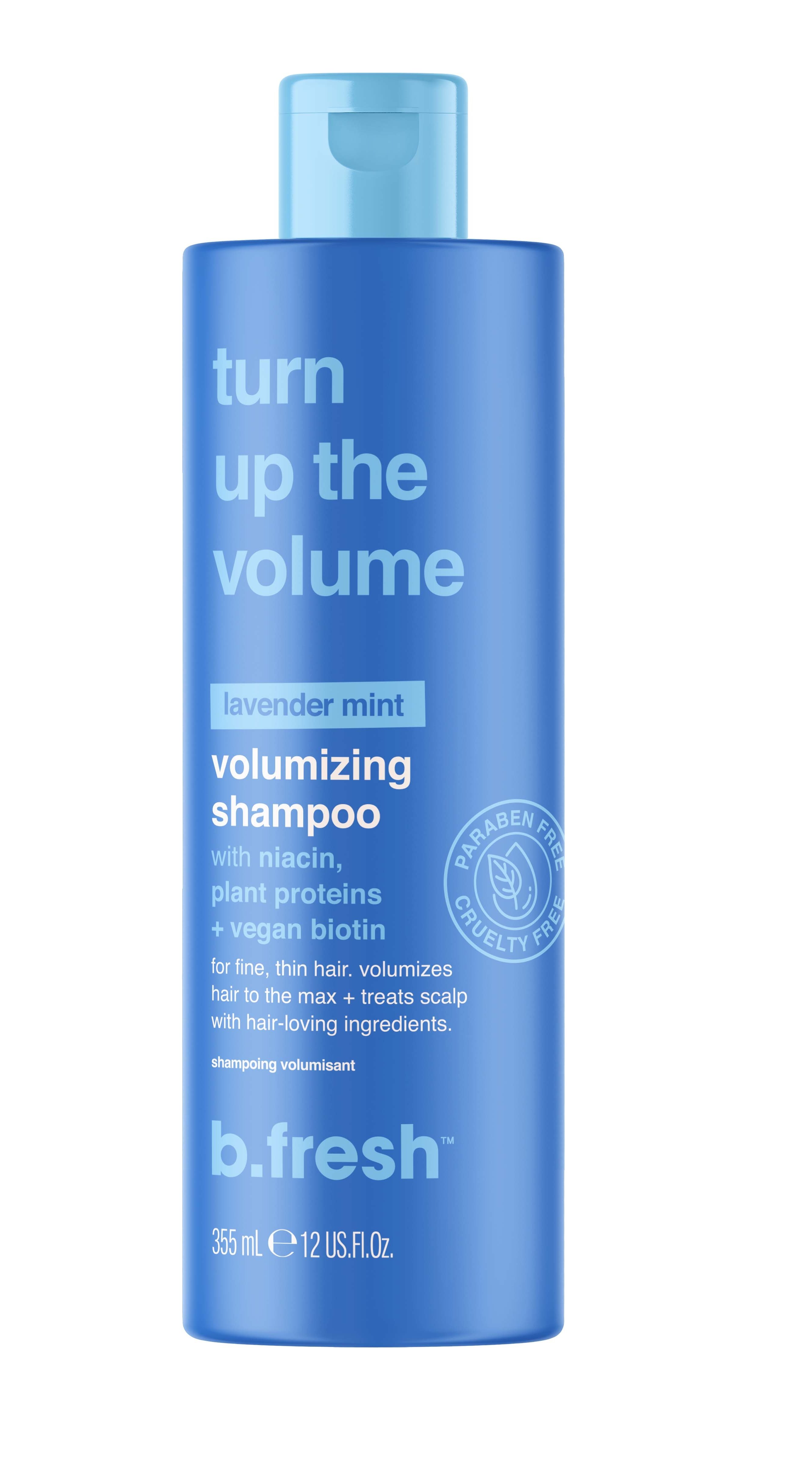 b.fresh - Turn Up The Volume Volumizing Shampoo 355 ml - Skjønnhet