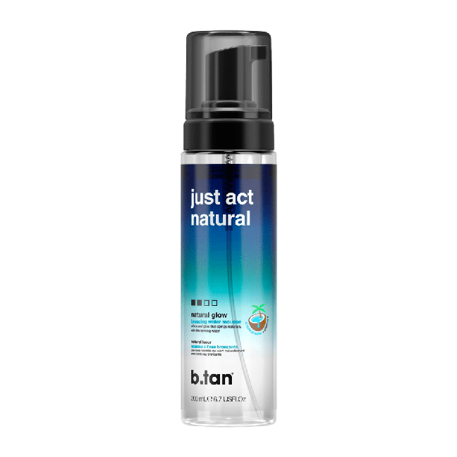 b.tan - Just Act Natural Self Tan Mousse 200 ml - Selbstbräuner