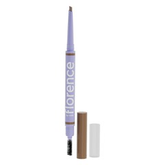 Florence by Mills - Tint N Tame Eyebrow Pencil With Spoolie Light brown