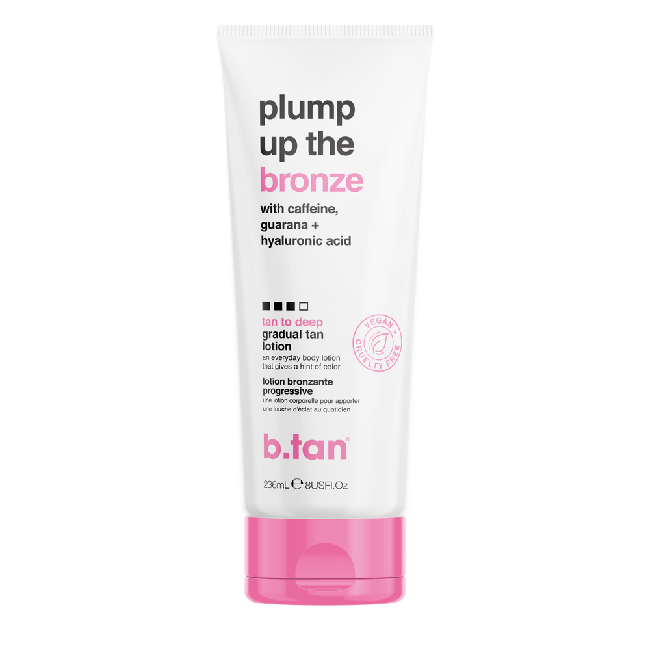 b.tan - Plump Up The Bronze Tan To Deep Gradual Lotion 236 ml - Selbstbräuner