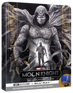 MOON KNIGHT SEASON 1 - Limited Deluxe Steelbook (4K Ultra HD + Blu-ray)