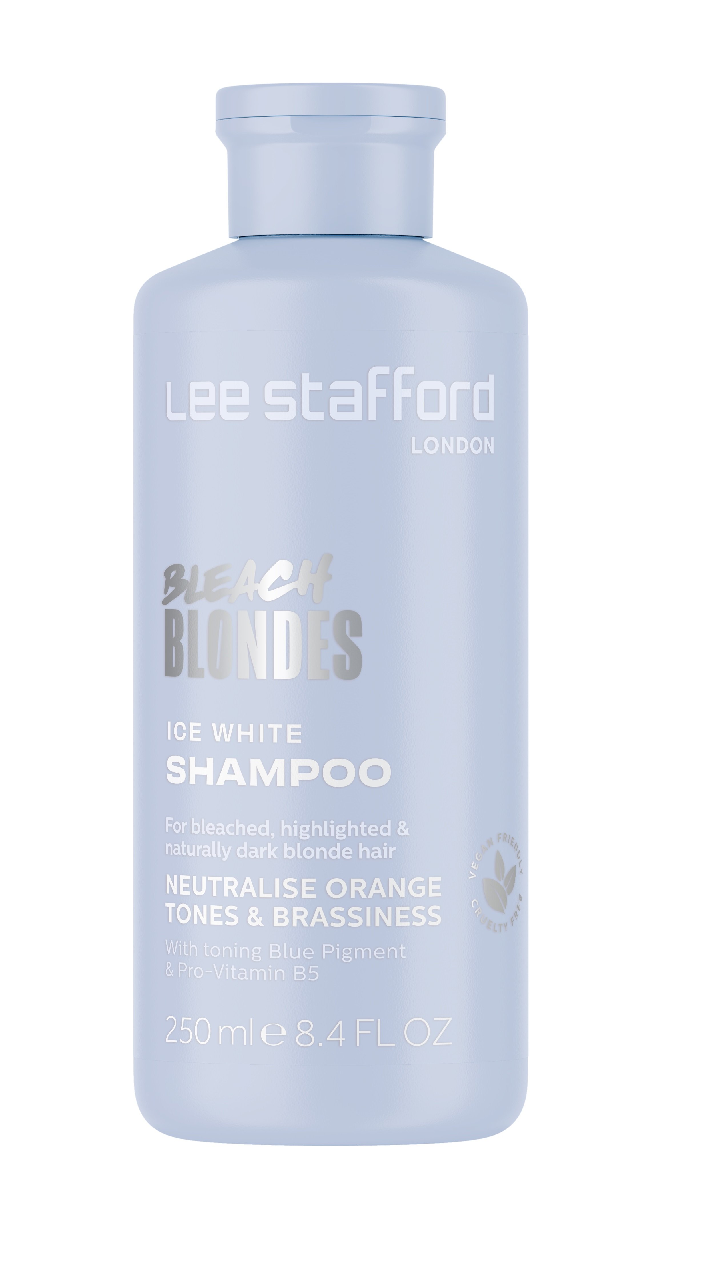 Lee Stafford - Bleach Blondes Ice White Toning Shampoo 250 ml - Skjønnhet