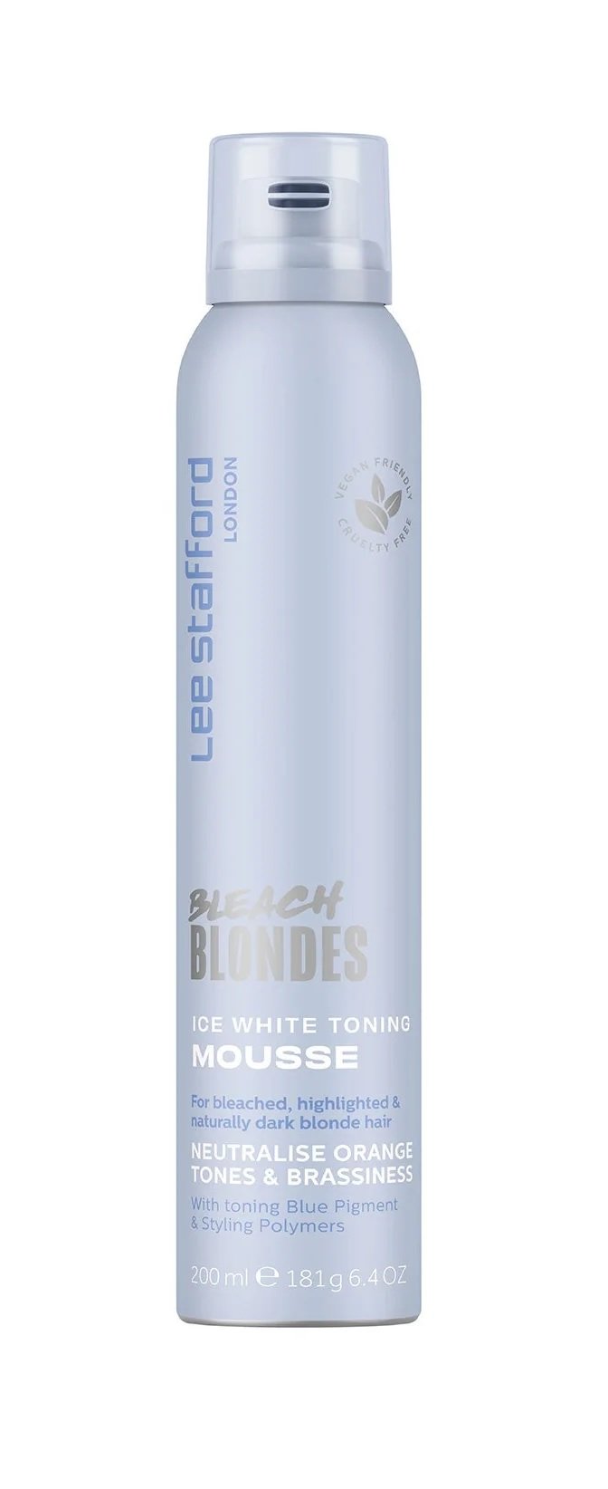 Lee Stafford - Bleach Blondes Ice White Toning Mousse 200 ml - Skjønnhet