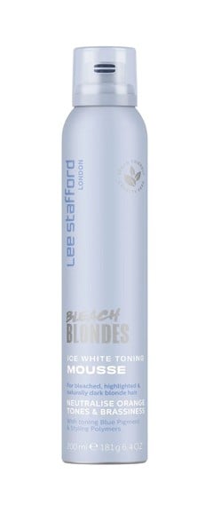 Lee Stafford - Bleach Blondes Ice White Toning Mousse 200 ml