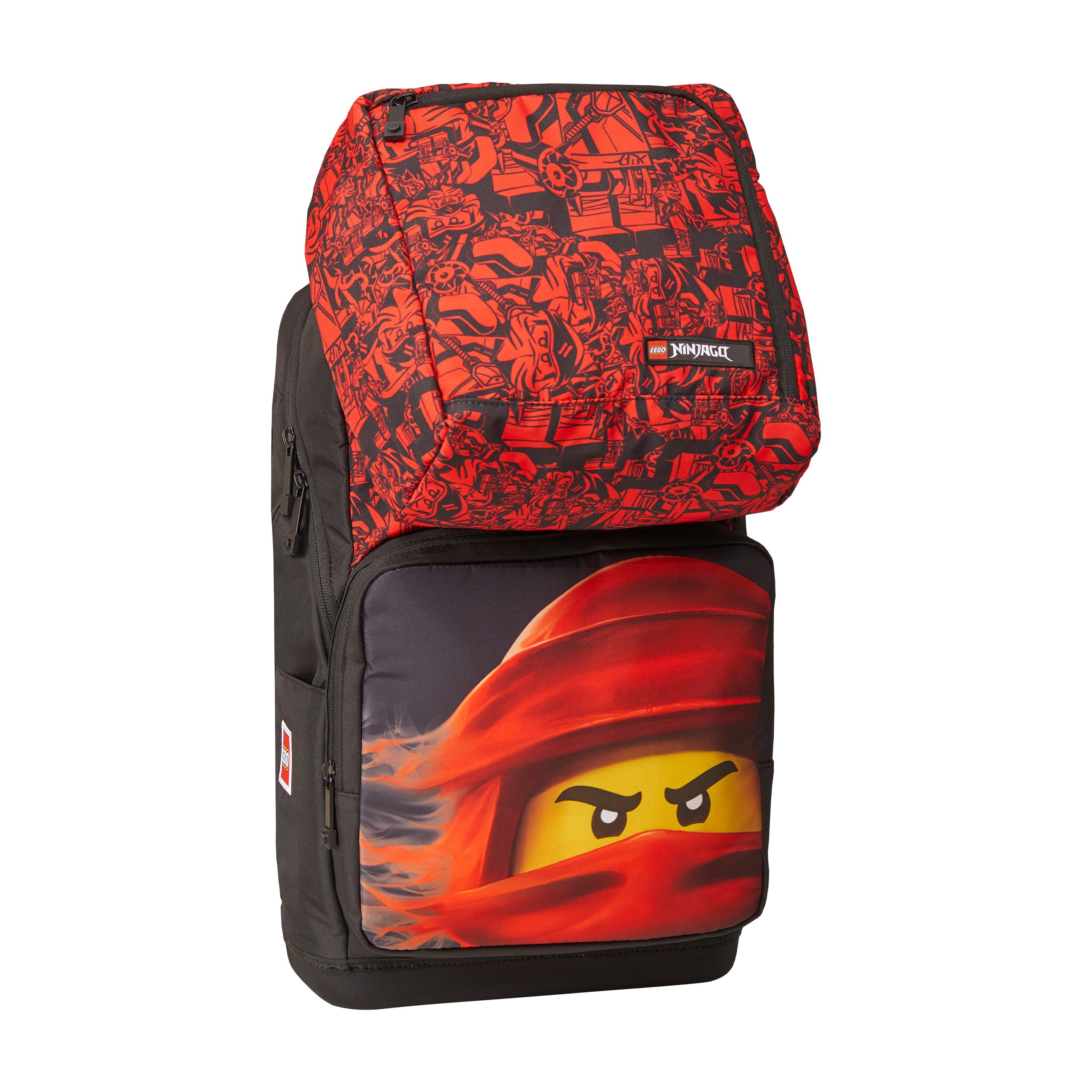 LEGO - Optimo Plus School Bag - Ninjago Red (20213-2202) - Leker