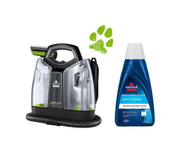 Bissell SpotClean Pet Select & Spot & Stain Bundle - Inkluderar SpotClean & SpotClean Pro