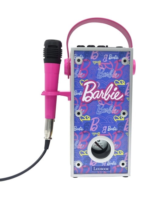 Lexibook - Barbie Luminous Bluetooth® speaker with microphone (BTP185BBZ)