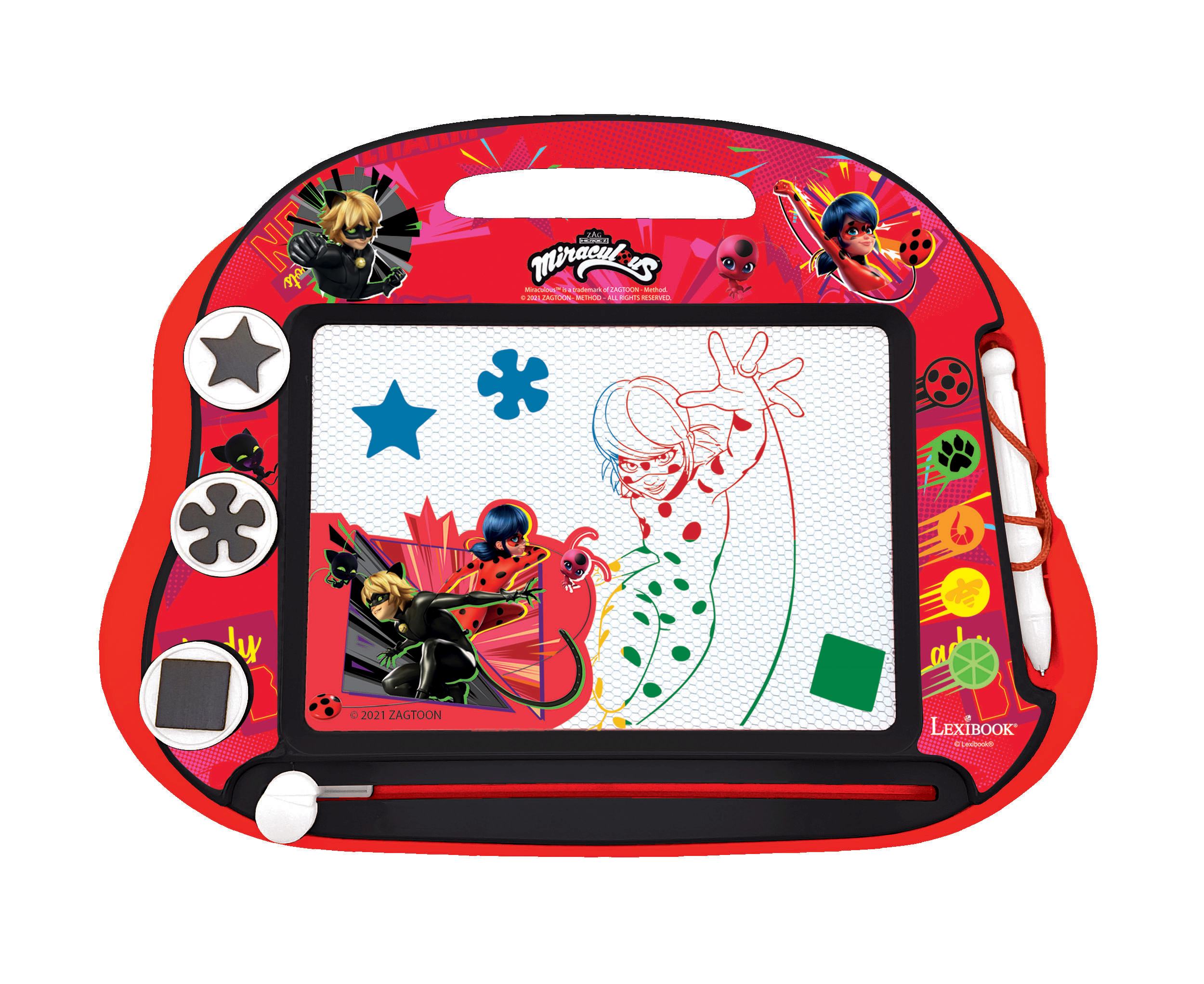 Lexibook - Miraculous Magnetic Drawing Board with accessories (CRMI550) - Leker
