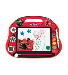 Lexibook - Miraculous Magnetic  Drawing Board with accessories (CRMI550)