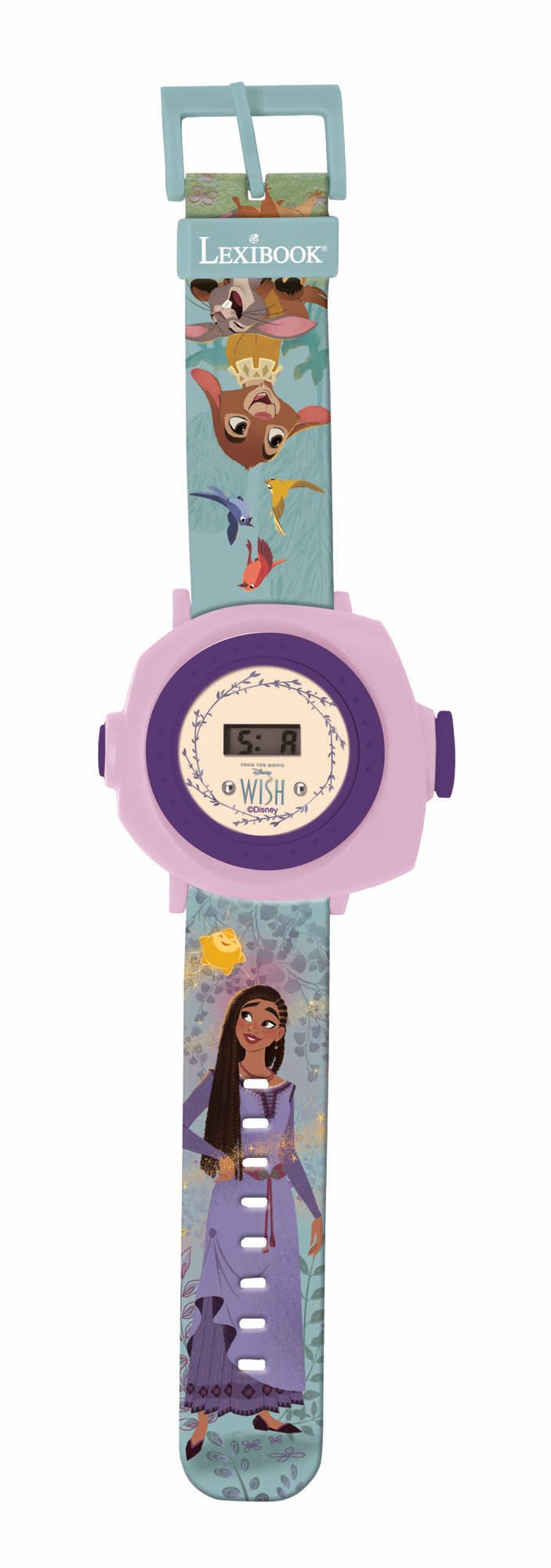 Lexibook - Disney Wish digital projection watch (DMW050WI) - Leker