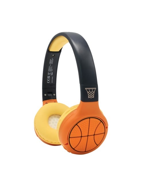 Lexibook - 2-in-1 Basketball Bluetooth Headphones (HPBT010BA)