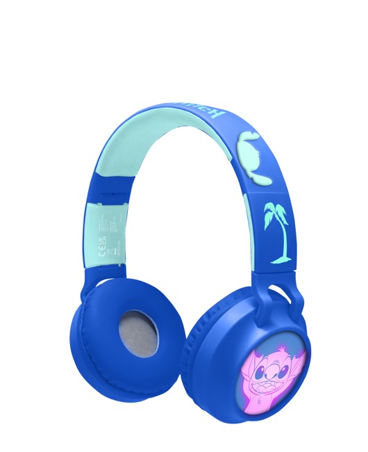 Lexibook - Stitch Rechargeable headphones with lights (HPBT015D)