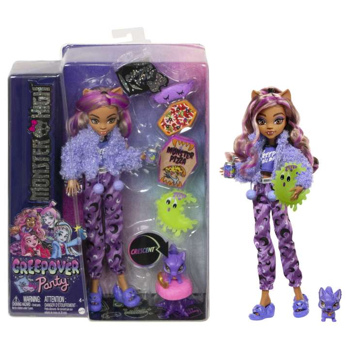 Monster High - Creepover Doll - Clawdeen (HKY67) - Leker