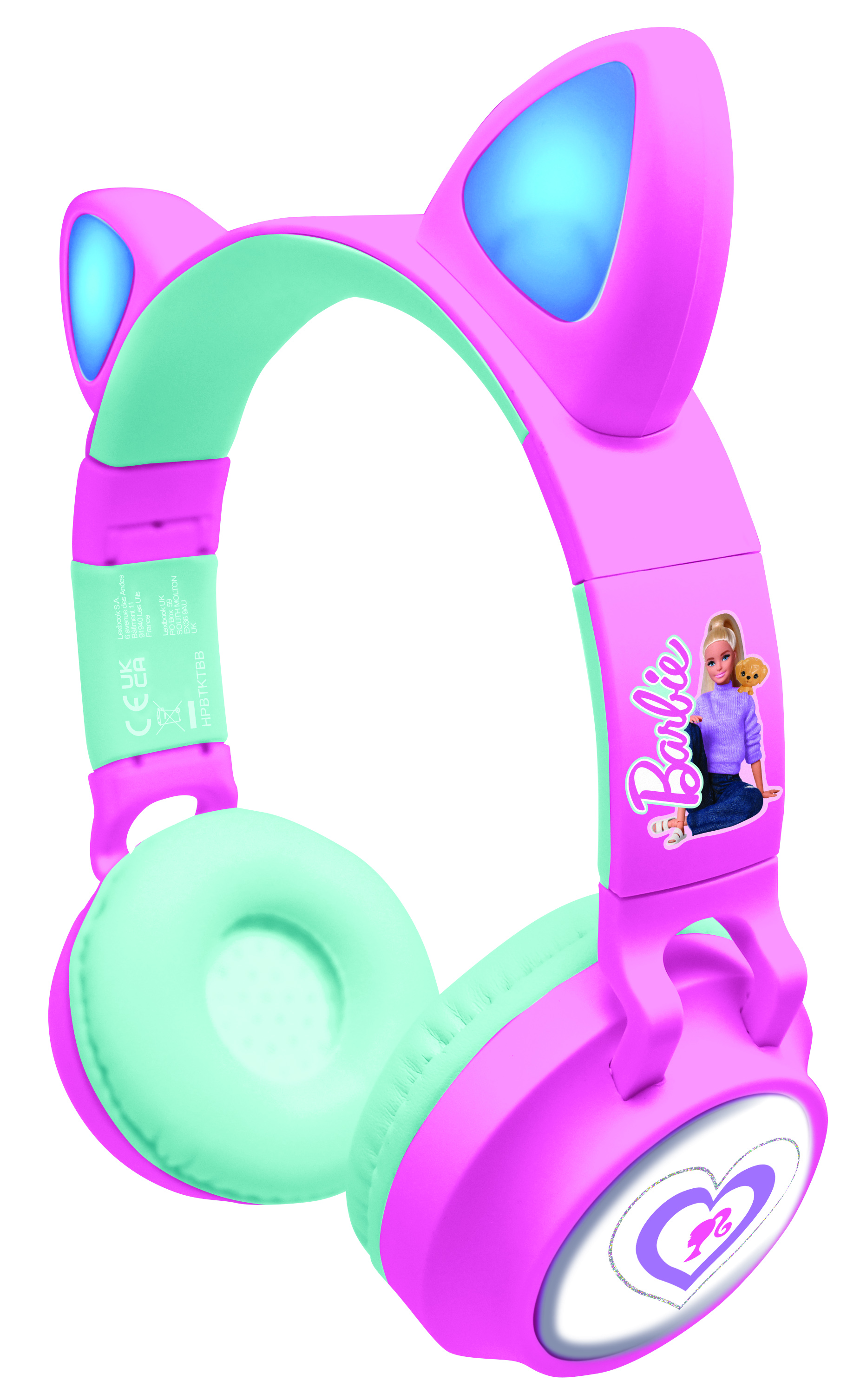 Lexibook - Barbie Bluetooth headphones with light (HPBTKTBB) - Leker