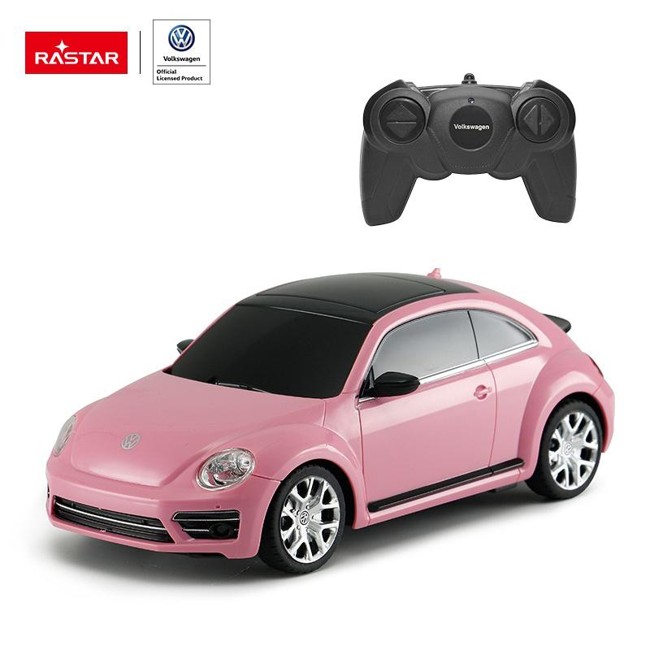 RASTAR R/C 1:24 Volkswagen Beetle Pink (76200)