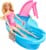 Barbie - Doll And Pool Playset, Blonde With Pool, Slide, Towel And Drink Accessories (HRJ74) thumbnail-2