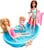 Barbie - Doll And Pool Playset, Blonde With Pool, Slide, Towel And Drink Accessories (HRJ74) thumbnail-3