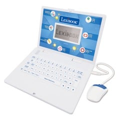 Lexibook - Bilingual Educational Laptop – 124 activities (DE/EN) (JC598i3)