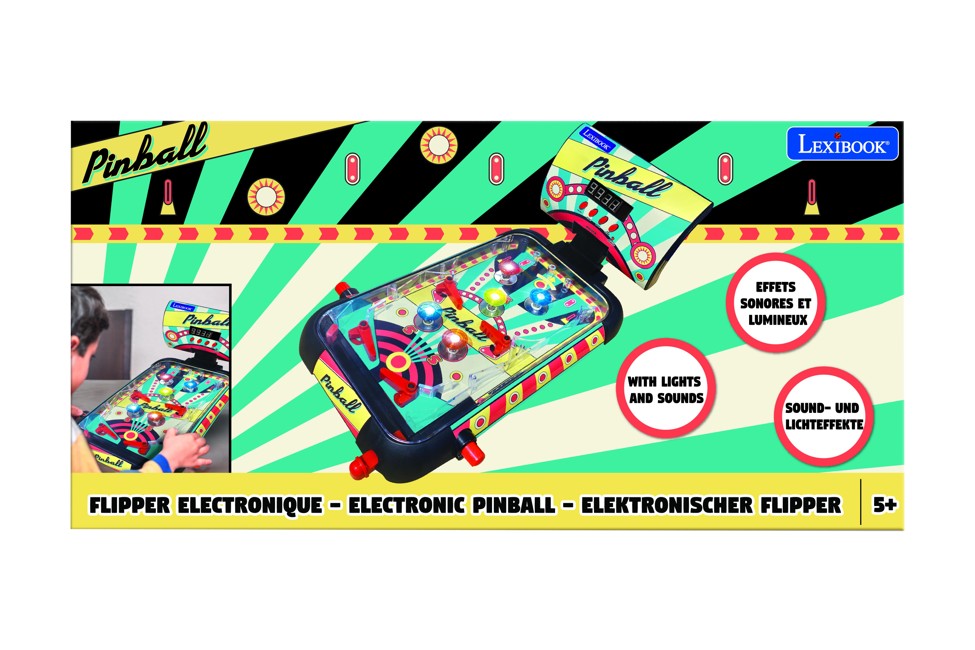 Lexibook - Electronic Pinball with sound & lights (JG610)