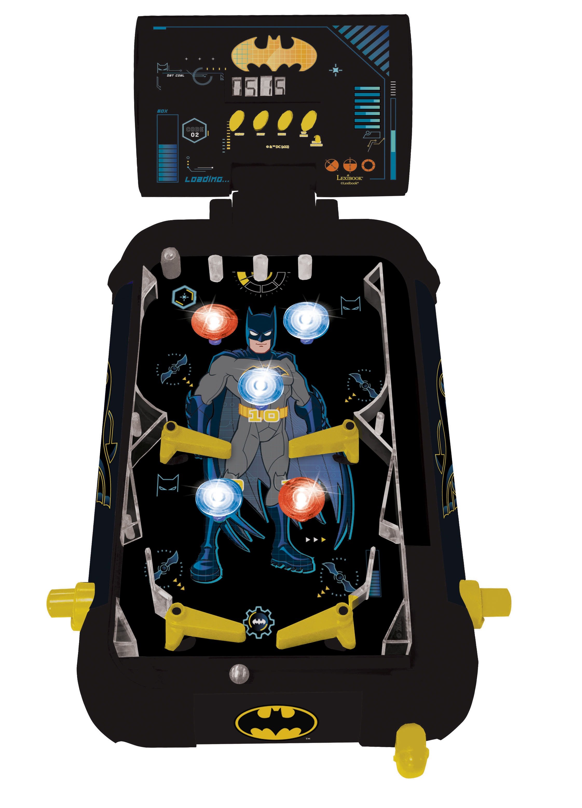 Lexibook - Batman Electronic Pinball with lights&sounds (JG610BAT) - Leker