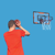 Lexibook - Basketballkurv med scoretæller (450x300mm) thumbnail-6