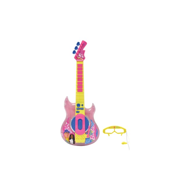 Lexibook - Barbie Electronic Lighting Guitar with Mic (K260BB)