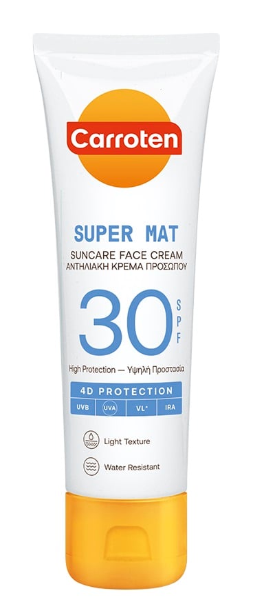 Carroten - Face Super Mat Cream SPF 30 50 ml - Skjønnhet