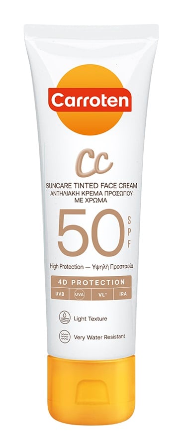 Carroten - Face CC Cream SPF 50 50 ml - Skjønnhet