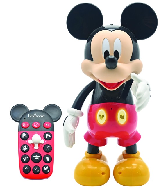 Lexibook - Interactive and educational Mickey Robot (EN/FR) (MCH01i1)