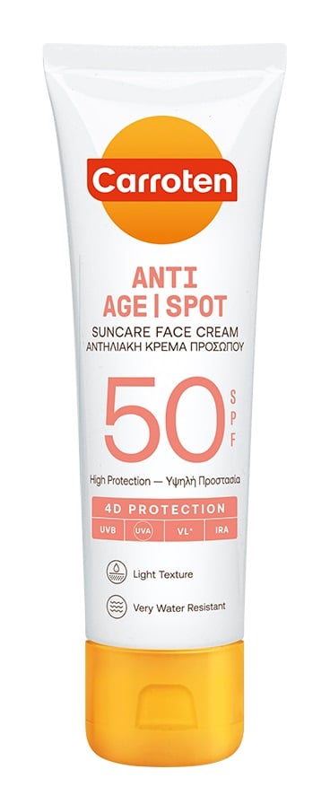 Carroten - Face Antispot Cream SPF 50 50 ml - Skjønnhet
