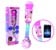 Lexibook - Barbie Trendy lysmikrofon med højttaler thumbnail-5