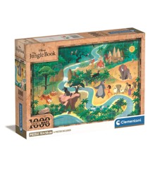 Clementoni - Story Maps Puzzle - Disney Jungle Book (1000 pcs) (39813)