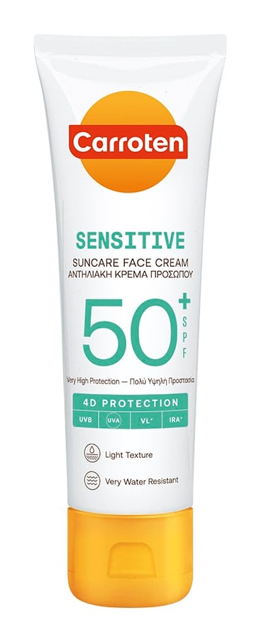 Carroten - Face Sensicare Cream SPF 50 50 ml - Skjønnhet