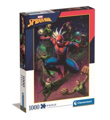 Clementoni - Puslespil Spiderman Illustrated (1000 brikker)