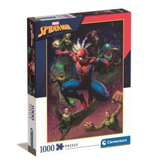 Clementoni - Puzzle Spiderman Illustrated (1000 pcs) (39742)