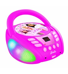 Lexibook - Barbie Bluetooth CD-afspiller med lyseffekter