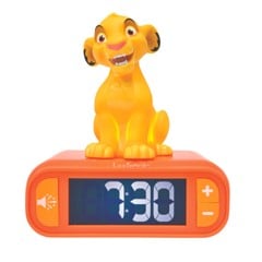 Lexibook - Simba Night light Alarm Clock with sounds (RL800AN)