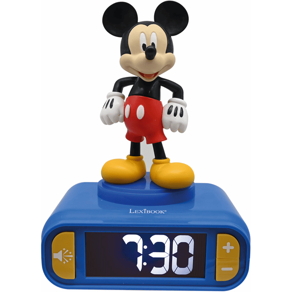 Lexibook - Mickey 3D Digital alarm clock&Night light (RL800MCH)