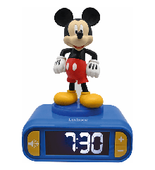 Lexibook - Mickey 3D Digital alarm clock & Night light (RL800MCH)