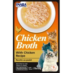 CHURU - 12 x Chicken Broth Med Kylling 12 x 40gr