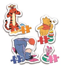 Clementoni - My first puzzle 3-6-9-12 pcs - Winnie the Pooh (20820)