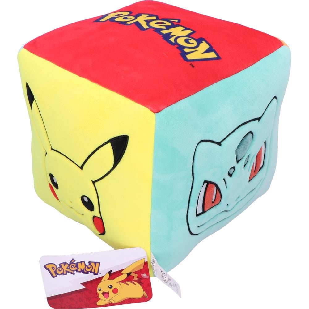 Pokémon Starter Cube Cushion 25cm - Fan-shop
