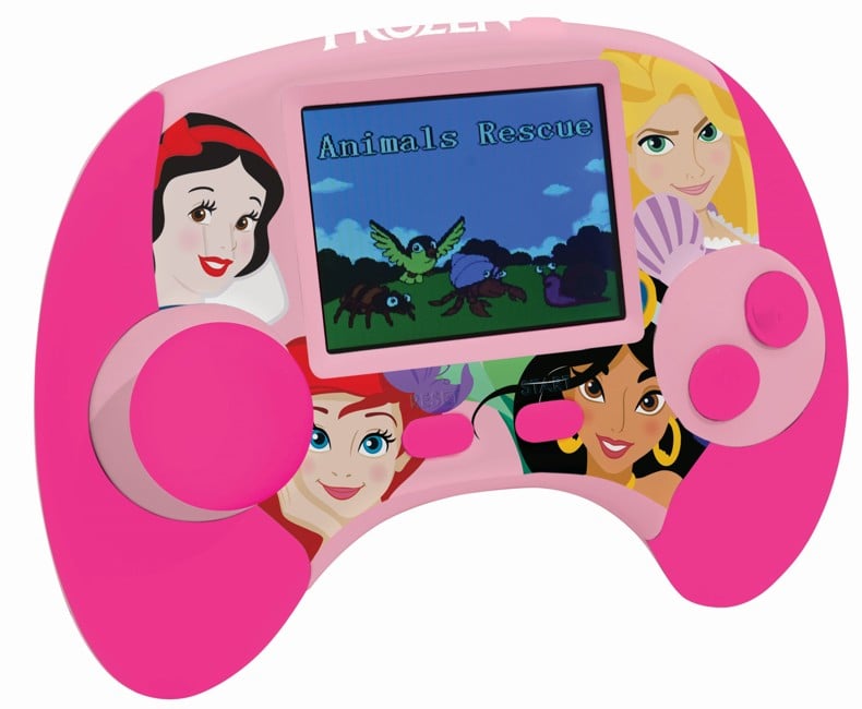 Lexibook - Disney Princess Educational håndholdt tosproget konsol med LCD-skærm