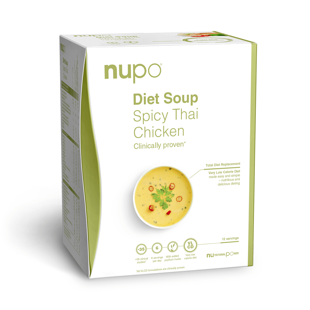 Nupo - Diet Soup Spicy Thai Chicken 12 Servings - Helse og personlig pleie